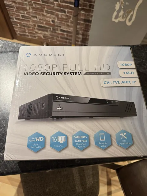 Amcrest AMDV108116 16 Channel 1080p Video Security DVR NEW Full HD