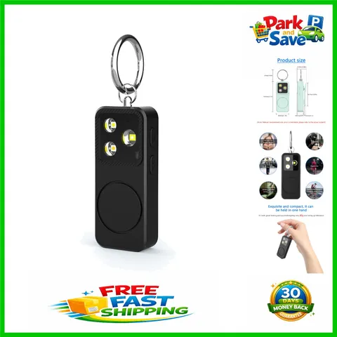 B11 Portable 150dB Personal Safety Alarm & Light - Keychain Companion for Women