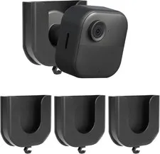 3 Pack No-Drill Blink Camera Wall Mounts - Secure and Easy Adhesive Installation