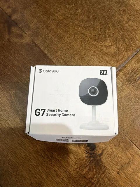 Galayou G7 Smart Home Security Camera Indoor WiFi 2K App SD Card Baby/Pet Cam