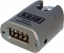 Kasp K11960XD Combination Padlock, Closed Shackle