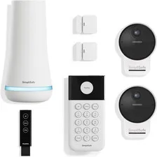 7-Piece Wireless Outdoor Security Camera System - 24/7 Monitoring, Alexa & Googl