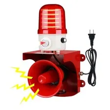 Motion Sensor Alarms with Human Detection,120dB Adjustable Sirens & LED7372