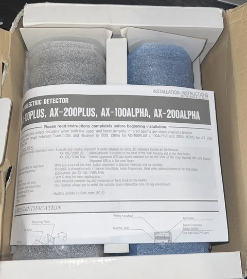 OPTEX AX-100PLUS / AX100PLUS (NEW IN BOX) Box Shows Handling