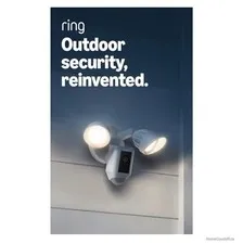 Wired Security Camera 1080p HD Motion Activated LED Floodlight Outdoor Home