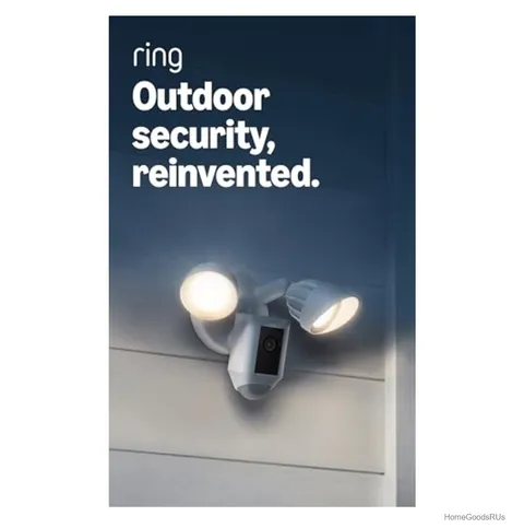Wired Security Camera 1080p HD Motion Activated LED Floodlight Outdoor Home