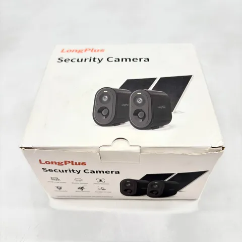 2 PCS LongPlus 2K Solar Home Security Camera With Person Detection Model X84