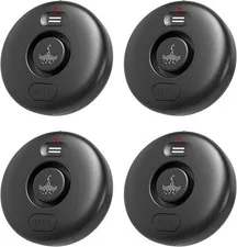 RUIKORING 4 Pack 120dB Water Leak Detectors Home