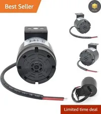 Compact 100dB Waterproof Back-Up Alarm for 12-24V Vehicles and Fleet Safety