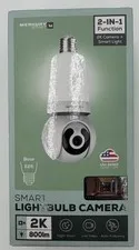 Merkury Smart Lightbulb Camera NEW
