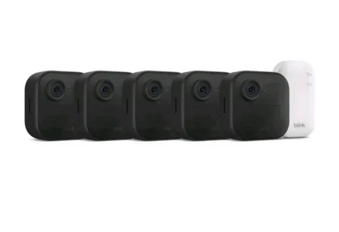 New BLINK Outdoor 4 Smart Security System w/ Sync Module Core - 5 Camera System