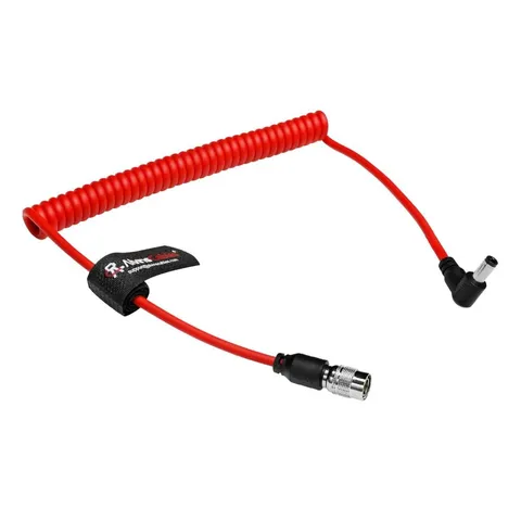 DC To Hirose 4 Pin Power Coiled Cable Fits Sound Devices 633/644/688