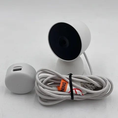 Google indoor Nest Security Cam 1080p (Wired) - 2nd Generation - Snow
