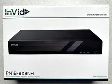 NEW Invid Tech PN1B-8X8NH 2TB 8 Channel NVR HDMI/VGA Out 2TB Hard Drive