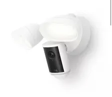 Ring Floodlight Cam Pro Wired 2nd Gen (Newest Model) Retinal 4K - White