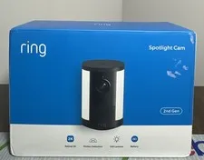 Ring Spotlight Cam 2nd Gen Battery Outdoor Security Camera