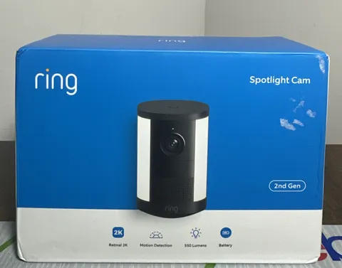Ring Spotlight Cam 2nd Gen Battery Outdoor Security Camera