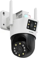 C298 4MP PT Camera Outdoor, Dual-Lens (2 X 2MP) Wired Wifi Camera | 360° View, H