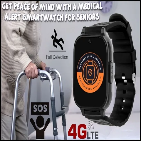 Personal Medical Alarm Pendant for Seniors Elderly SOS Button GPS Fall Detection