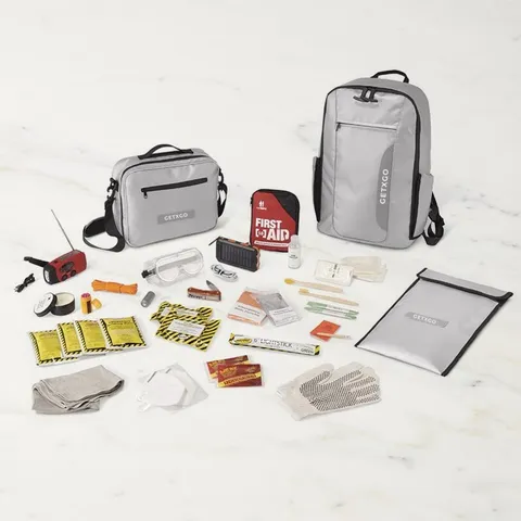 GETXGO Fire & Water-Resistant Go Bag Combo-Williams Sonoma|42745