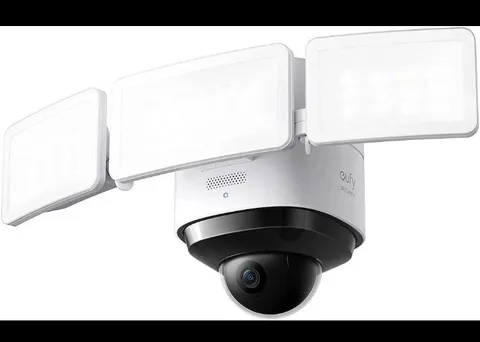 Brand New Eufy T8423 360 Degree Pan & Security Floodlight Cam 2 Pro - White