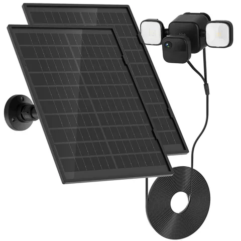 10W Solar Panel for All-New Blink Outdoor 4 /(3rd Gen) Floodlight Camera,16.5...