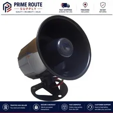 High-Decibel Wired Alarm Siren with Simple Wiring - Perfect for Home Security