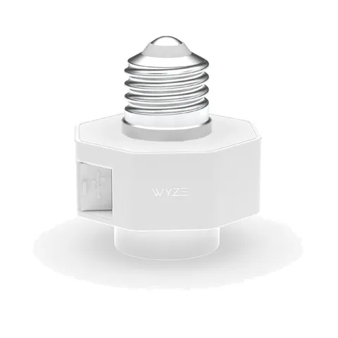 Motion-Activated Security Light Bulb Adapter