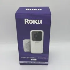 New Roku Video Doorbell and Chime SE Wired DS1000R - New/Sealed