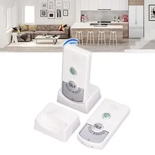 White Wireless Voice Intercom Home Smart 2 Way Talk Doorbell For Elderly NY