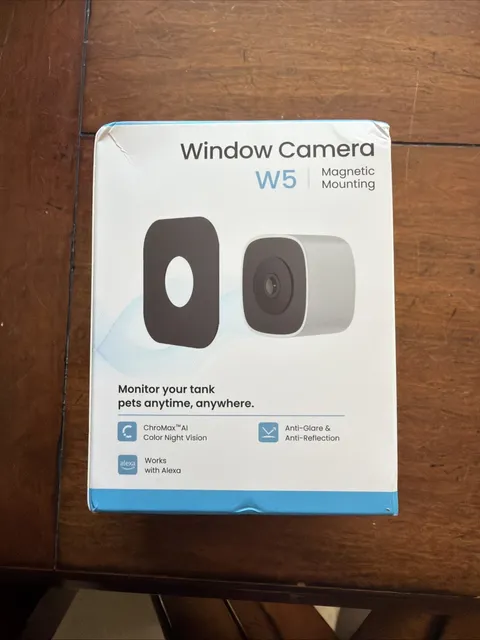 3MP 2K AI Reptile & Aquarium Camera with Magnetic Mount, Close-Focus Lens 