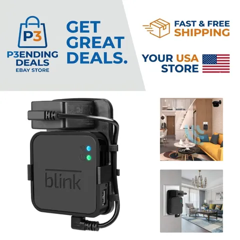 Elegant Outlet Wall Mount for Blink Sync Module 2 - Secure & Easy to Install