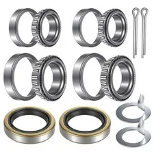 2 Pack Trailer Bearings Kit, High Speed and Rotary Quiet, L68149 L44649 Trailer