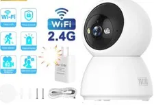 Wireless 2.4G WiFi Security Camera System Smart Home Night Vision Cam 1080P