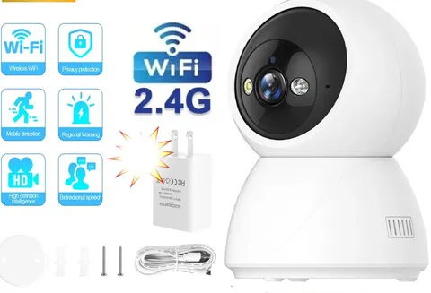Wireless 2.4G WiFi Security Camera System Smart Home Night Vision Cam 1080P