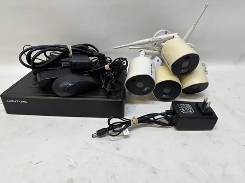 Night Owl WNIP2-4L1 1080p 4 Camera Smart Security System 1TB HDD