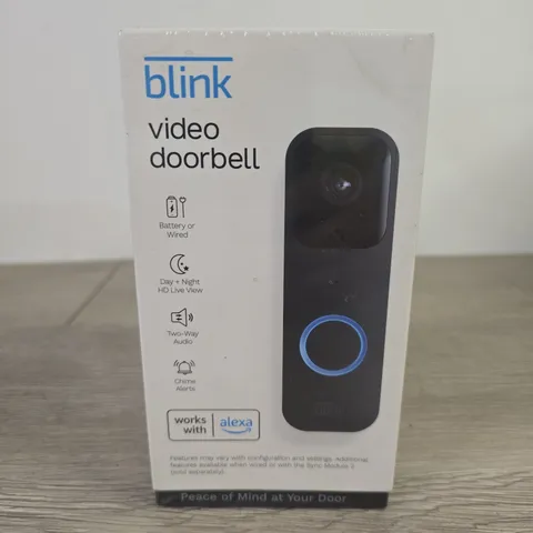 🔥🔥 🔥 NEW! 🔥 🔥🔥 Blink Video Doorbell - Two Way Audio, HD video and Alexa