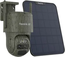 REOLINK 4K Dual Lens 4G Cellular Trail Camera, Wireless Auto Tracking Security C