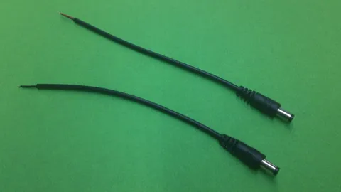 2 qty - MALE Plug in Power Connector UNIVERSAL Electrical DC Plug part