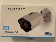 AMCREST 4MP 4-MEGAPIXEL POE IP4M-1026EW-36MM OUTDOOR CAMERA