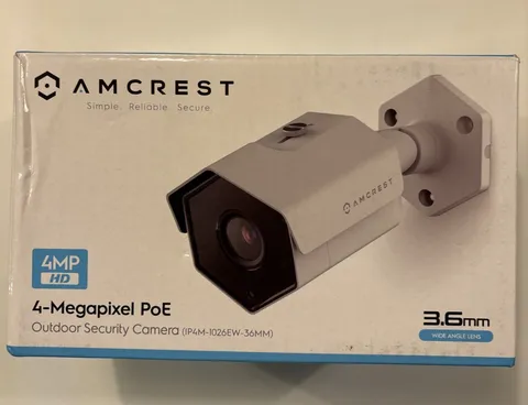 AMCREST 4MP 4-MEGAPIXEL POE IP4M-1026EW-36MM OUTDOOR CAMERA