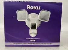 Roku Smart Home Floodlight Camera SE Wired - Open Box