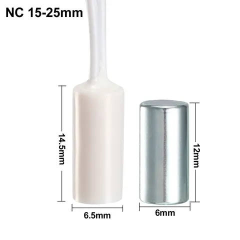 10 pcs HC-34A NC Recessed Wired Gate Contact Sensor Alarm Magnetic Reed switch