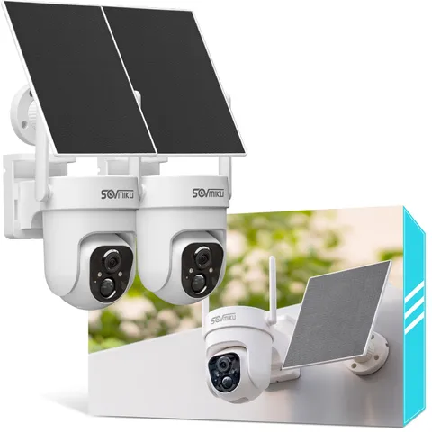 Vicohome 2CQ4 2K AI Solar Security Camera Wireless Outdoor,Battery Powered Ca...