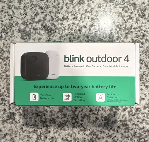 Blink Outdoor 4 Wireless Wi-Fi Battery 1080p Camera w/ Sync Module, Alexa, 1