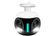Lorex H20 4K Dual Lens IP Wired Security Camera with Smart Security Lighting