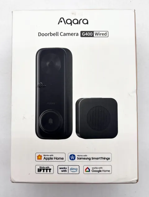 Aqara G400 PoE WiFi Smart Video Doorbell Camera Kit 2 Open Box