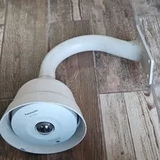 Panasonic WV-SW458 IP Network Wired Color Outdoor Dome Security Camera White 12V