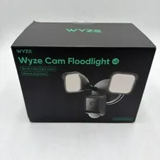 Wyze Cam Floodlight V2 Motion-Activated 2K HD Color Night Vision Camera