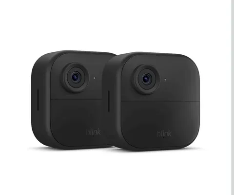 2024 Blink Outdoor 4 (4th Gen) 2 Camera Wireless HD Home Security System Kit